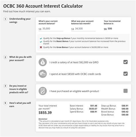 ocbc 360 calculator|OCBC 360 Account – Here’s How You Can Maximise The Interest You E.